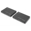 DIGITUS HDMI 2.0 KVM prailgintuvų rinkinys – 70 m, USB 1.1, lietimui jautrių ekranų palaikymas