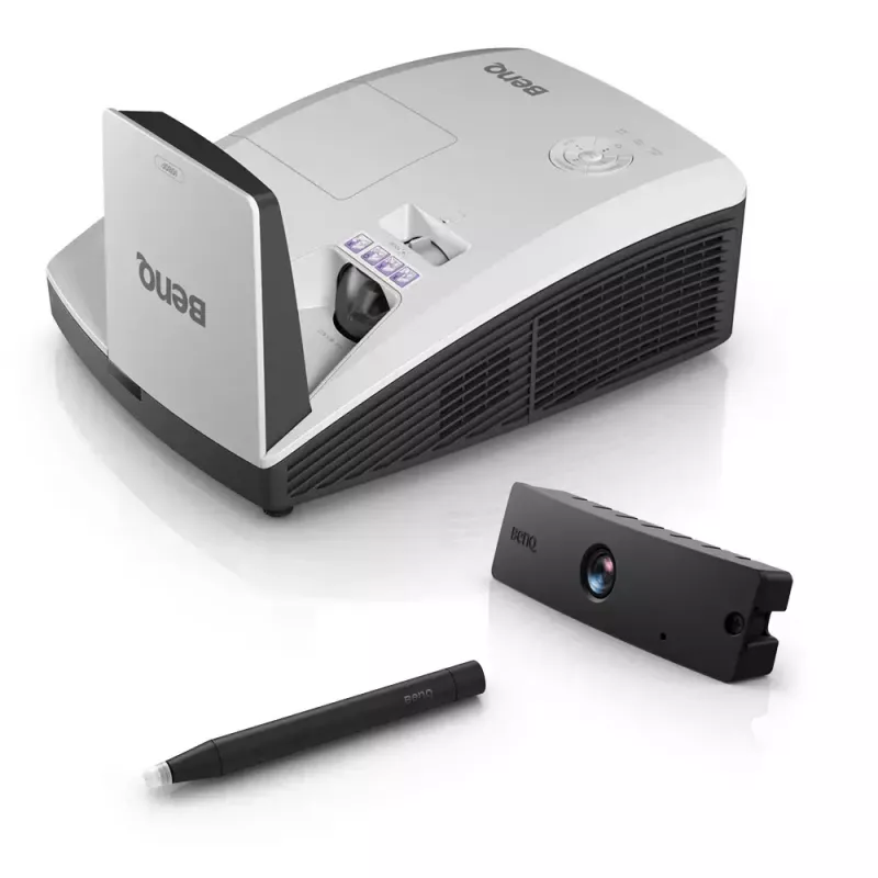 BenQ MH856UST+ itin trumpo fokusavimo projektorius 3500 ANSI liumenų DLP 1080p (1920x1080) 3D juodas, baltas