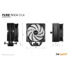 be quiet! Pure Rock 3 LX procesoriaus aušintuvas 12 cm juodas 1 vnt.
