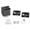 be quiet! Pure Rock Pro 3 procesoriaus aušintuvas 12 cm sidabrinis 1 vnt.