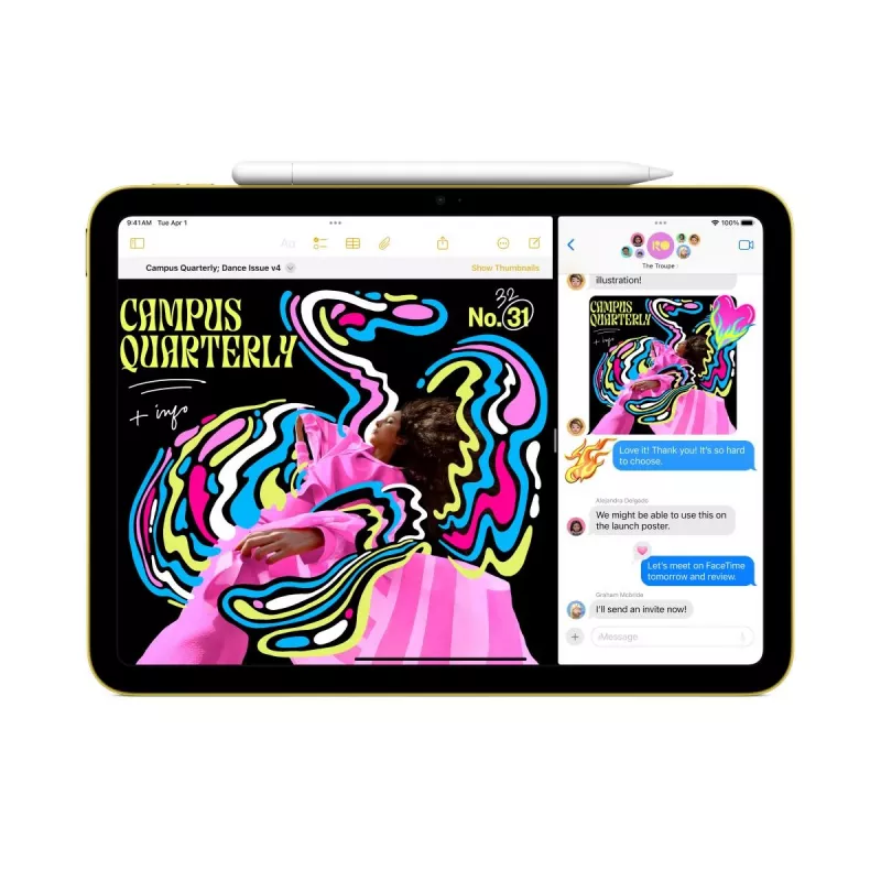 APPLE iPad (2025) 11 colių Wi-Fi 256GB sidabrinis