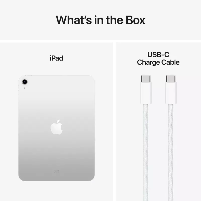 APPLE iPad (2025) 11 colių Wi-Fi 256GB sidabrinis