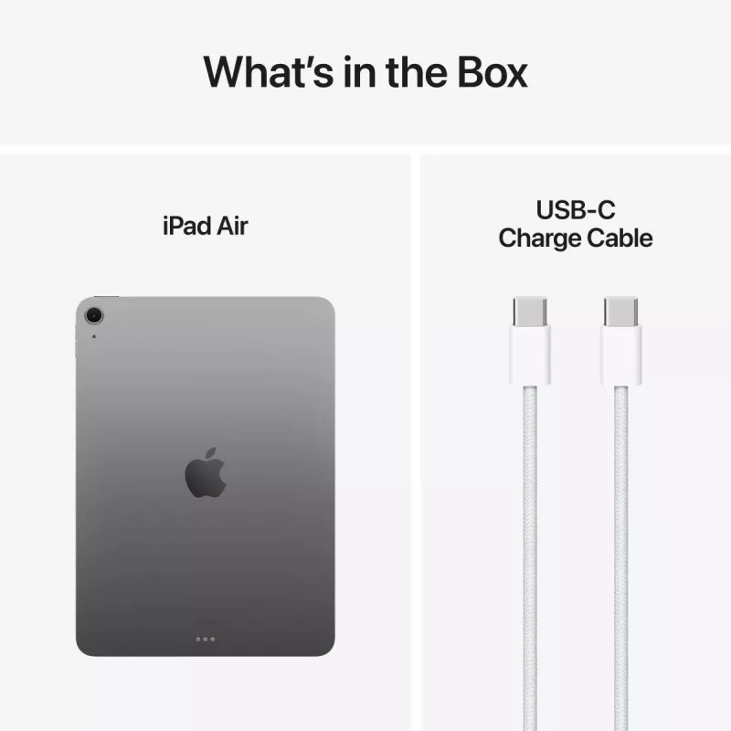APPLE iPad Air (2025) - M3 - 11 colių - 7 karta - Wi-Fi - 256GB - Kosminė pilka