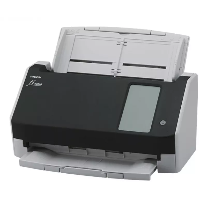 Ricoh fi-8040 ADF + rankinis padavimas skaitytuvas 600 x 600 DPI A4 juoda, pilka