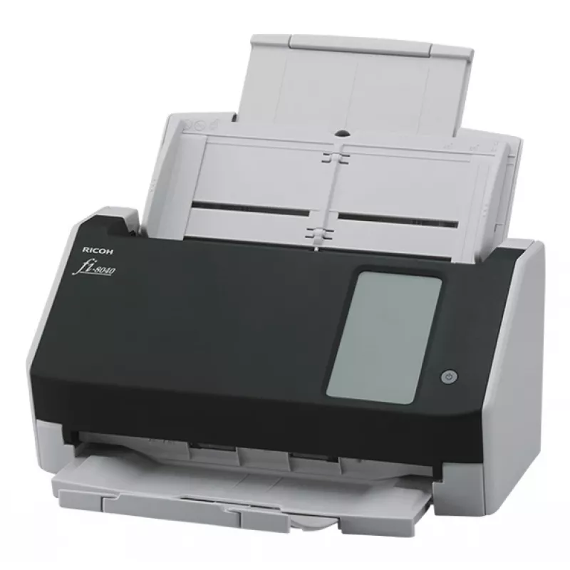 Ricoh fi-8040 ADF + rankinis padavimas skaitytuvas 600 x 600 DPI A4 juoda, pilka