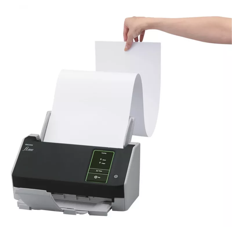 Ricoh fi-8040 ADF + rankinis padavimas skaitytuvas 600 x 600 DPI A4 juoda, pilka