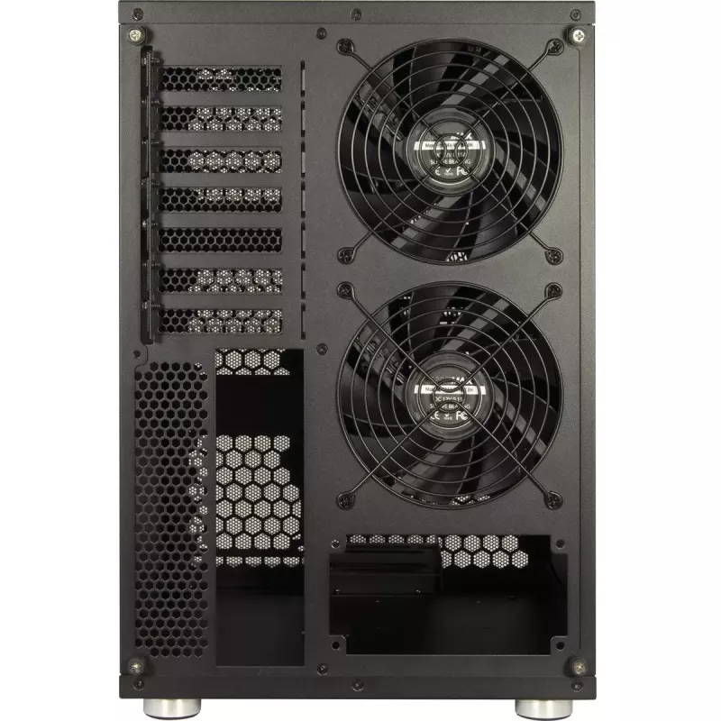HDD korpusas Inter-Tech NAS-8 2,5/3,5 col. juodas