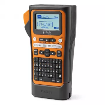 Brother PT-E310BTVP etikečių spausdintuvas, terminis perdavimas, 180 x 180 DPI, 20 mm/s, laidinis ir belaidis, HSE/TZe, Bluetooth, QWERTY