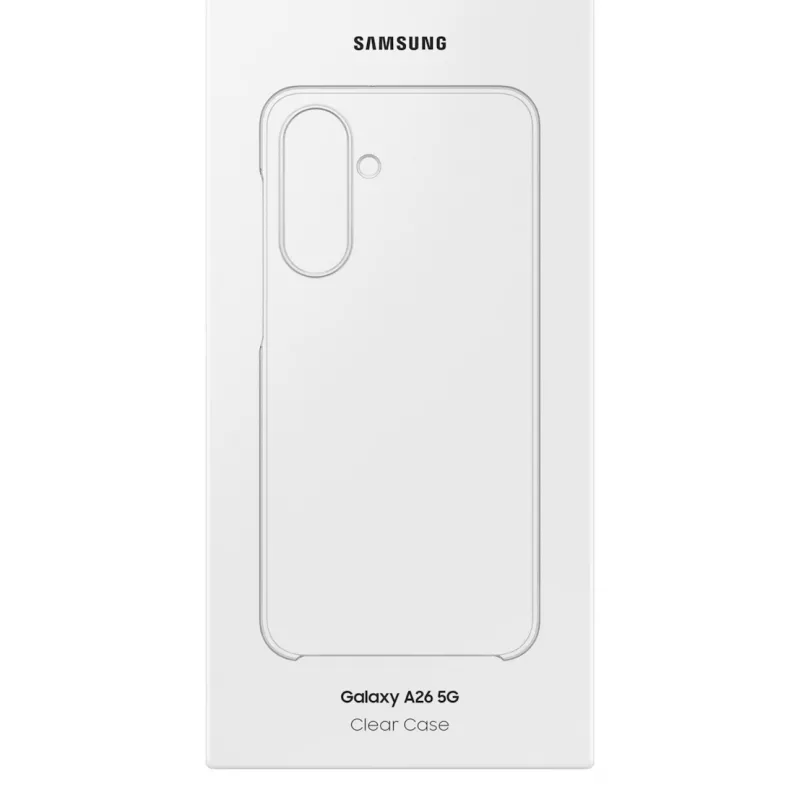 Samsung EF-QA266 permatomas dėklas Galaxy A26 5G, 17 cm (6.7 inch), skaidrus
