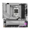GIGABYTE B650M AORUS ELITE AX ICE pagrindinė plokštė – AMD Ryzen 9000 serijos procesoriams, 12+2+2 fazių VRM, iki 8000MHz DDR5 (OC), 1xPCIe 5.0 + 1xPCIe 4.0 M.2, 2.5GbE LAN, WIFI 6E, USB 3.2 Gen 2x2