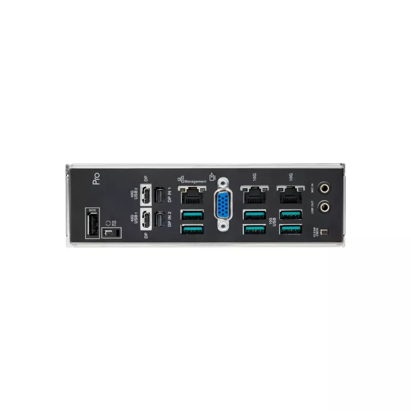Motininė plokštė ASUS PRO WS WRX90E-SAGE SE, AMD WRX90, lizdas sTR5, EEB, 8x DDR5 DIMM, 7x PCIe x16 GEN5, 4x M.2, 2x USB4 GEN3X2