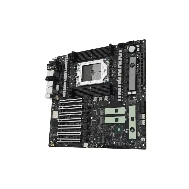 Motininė plokštė ASUS PRO WS WRX90E-SAGE SE, AMD WRX90, lizdas sTR5, EEB, 8x DDR5 DIMM, 7x PCIe x16 GEN5, 4x M.2, 2x USB4 GEN3X2