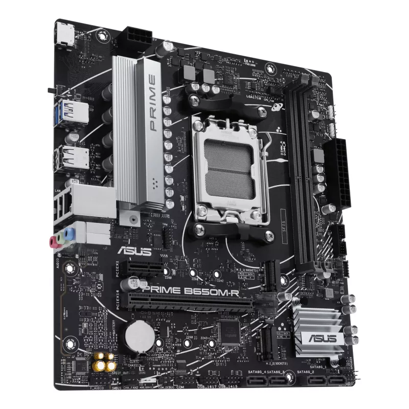 ASUS PRIME B650M-R AMD B650 Socket AM5 micro ATX pagrindinė plokštė