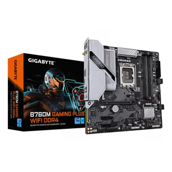 GIGABYTE B760M GAMING PLUS WIFI DDR4 pagrindinė plokštė