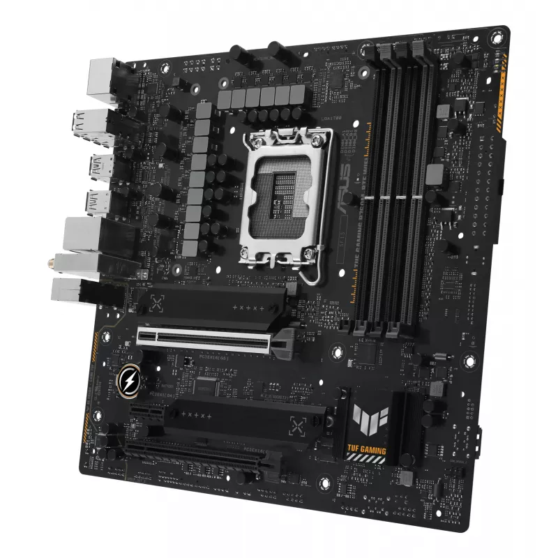 ASUS TUF GAMING B760M-BTF WIFI Intel B760 LGA 1700 micro ATX pagrindinė plokštė