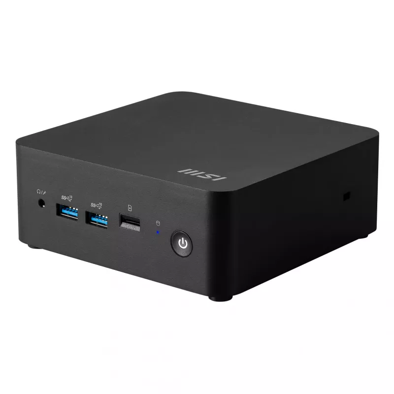 MSI Cubi NUC 1MG-008BDE 0,84 l talpos mini kompiuteris, juodas, Intel SoC 120U