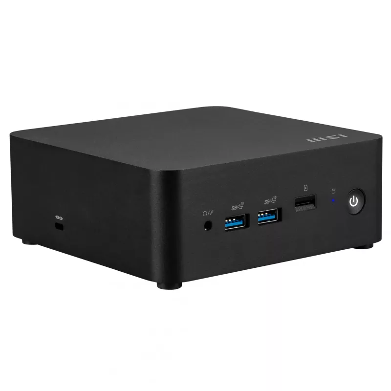 MSI Cubi NUC 1MG-008BDE 0,84 l talpos mini kompiuteris, juodas, Intel SoC 120U