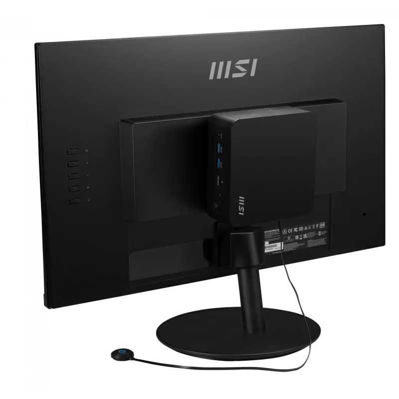 MSI Cubi NUC 1MG-007BDE 0,84 l talpos mini PC juodas 150U Intel SoC