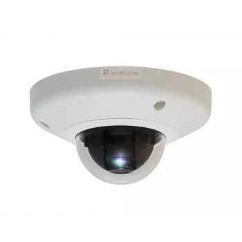 LevelOne HUBBLE Fiksuoto Kupolo IP Tinklo Kameros, 3 MP, 802.3af PoE, Vandalproof
