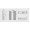 Pramoninis jungiklis LevelOne 6 prievadų Gigabit, 1 x SFP, 1 x SFP/RJ45 Combo, -40°C iki 75°C, DIN bėgelis