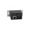 LevelOne IEC-4001 pramoninis Fast Ethernet medijos keitiklis RJ45 į SC, daugiamodis šviesolaidis, 2 km, -40 °C iki 75 °C