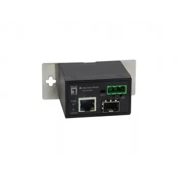 LevelOne RJ45 į SFP Fast Ethernet pramoninis medijos keitiklis, -40°C iki 75°C