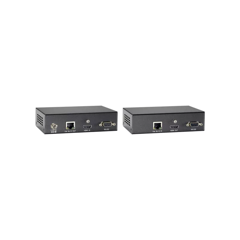 LevelOne HDMI per Cat.5 ilgintuvo rinkinys, HDBaseT, 100m, 802.3af PoE
