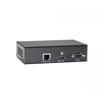 Imtuvas LevelOne HDMI per Cat.5, HDBaseT, 100 m, 802.3af PoE