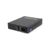 LevelOne GVM-1220 valdomas gigabitinis medijos keitiklis RJ45 į SC, vienmodis šviesolaidis, 20 km