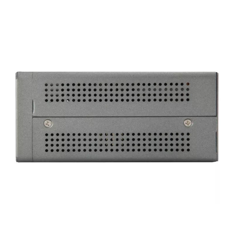 LevelOne IGP-1271 12 prievadų L3 Lite valdomas gigabitinis pramoninis jungiklis, 8 PoE išėjimai, 240W, 802.3at/af PoE, 4 x SFP, -40°C iki 75°C