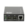 LevelOne GVT-2011 Gigabitinis medijos keitiklis su jungikliu, 2 x SFP, 1 x RJ45