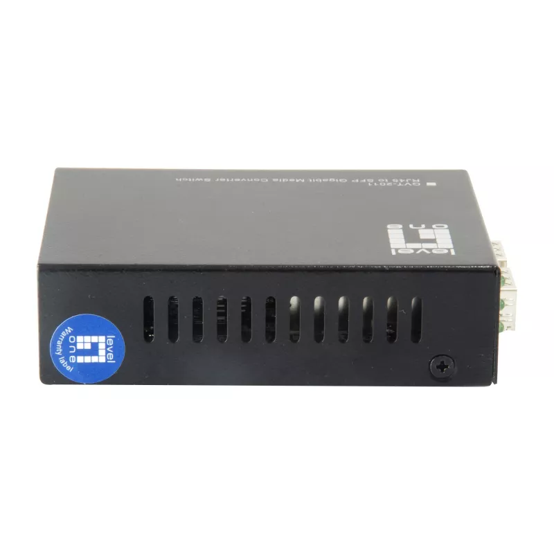 LevelOne GVT-2011 Gigabitinis medijos keitiklis su jungikliu, 2 x SFP, 1 x RJ45