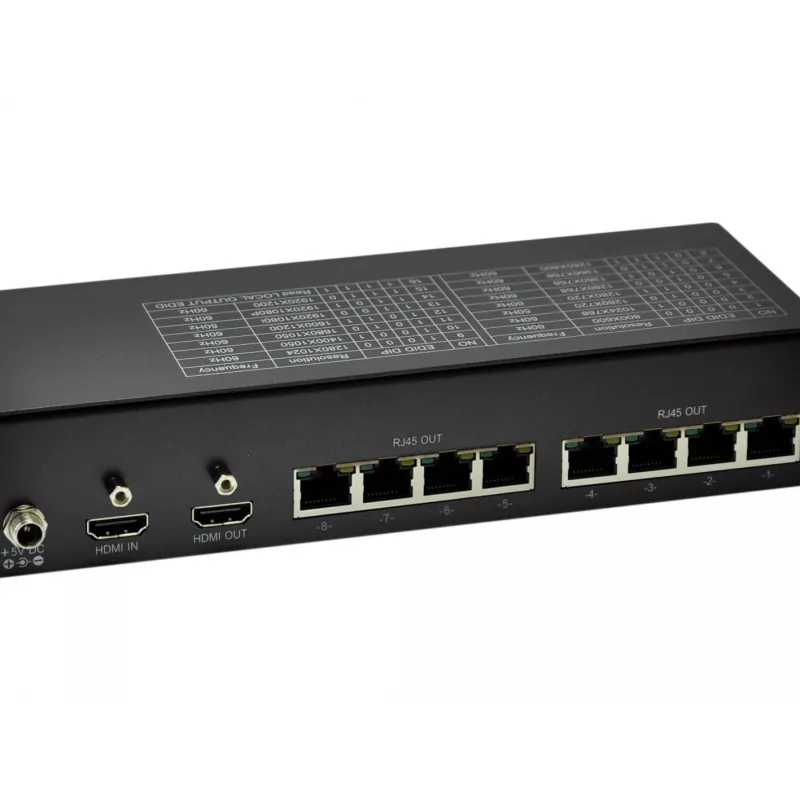 LevelOne HDMI per Cat.5 siųstuvas, 300 m, 8 kanalų išvestys