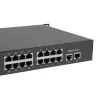 LevelOne 34 prievadų Fast Ethernet PoE komutatorius, 802.3at/af PoE, 32 PoE išėjimai, 2 x Gigabit RJ45, 250 W