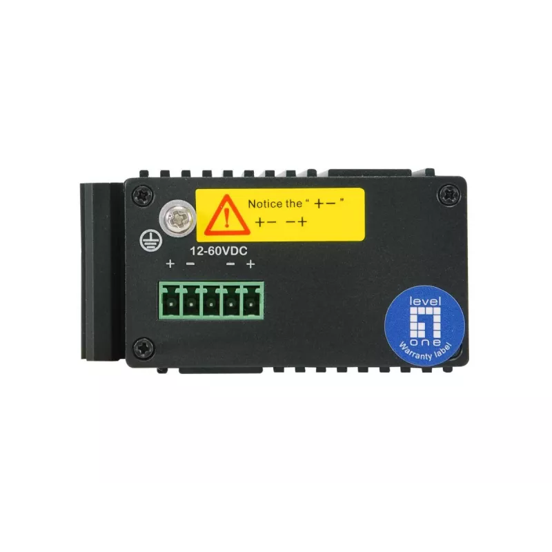 Industrinis tinklo jungiklis LevelOne IGU-0501 Gigabit Ethernet PoE juodas