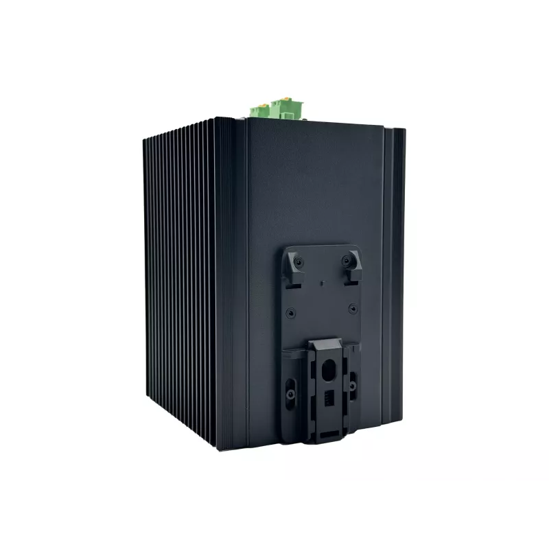 LevelOne IGU-2071 20 prievadų L2+ valdomas pramoninis gigabitinis tinklo jungiklis, 16x 1GbE RJ45, 4x 1/2.5GbE SFP, DIN bėgelis, -40°C iki 80°C