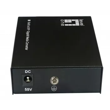 LevelOne GVT-2016 RJ45 į SFP Gigabit medijos keitiklis, 802.3bt 90W PoE PSE