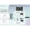 Valdomas jungiklis LevelOne Hilbert 8 pramoninis Gigabit PoE Smart Lite jungiklis