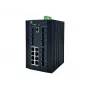 LevelOne 20-Port L2 Plus valdomas pramoninis jungiklis, 8 x 1GbE RJ45, 8 x 1GbE SFP, 4 x 1/2.5GbE SFP, DIN bėgis, -40°C iki 80°C