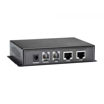 LevelOne VDS-1202 tinklo medijos keitiklis 100 Mbit/s pilka