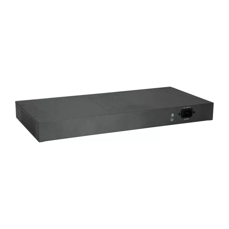 Valdomas L2 Gigabit Ethernet PoE komutatorius LevelOne GEP-2652, 24x PoE + 2x SFP, pilka
