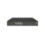 LevelOne Hilbert GES-2110P 10 prievadų Gigabit PoE Smart Lite valdomas komutatorius, 8 PoE išėjimai, 2 x Gigabit SFP, 802.3at/af PoE, 130W PoE biudžetas