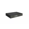 LevelOne Hilbert GES-2110P 10 prievadų Gigabit PoE Smart Lite valdomas komutatorius, 8 PoE išėjimai, 2 x Gigabit SFP, 802.3at/af PoE, 130W PoE biudžetas