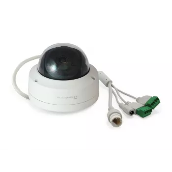 LevelOne GEMINI FCS-3404 fiksuoto objektyvo kupolinė IP vaizdo kamera, 6 MP, H.265, 802.3af PoE, vidaus/lauko