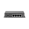LevelOne GEP-0520 5-Portų Gigabit PoE komutatorius, 61.6 W, 802.3af PoE, 4 PoE išėjimai, su maitinimo adapteriu