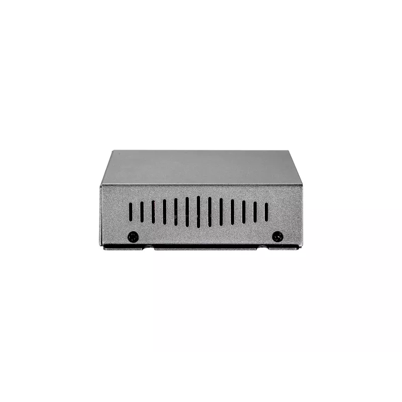 LevelOne GEP-0520 5-Portų Gigabit PoE komutatorius, 61.6 W, 802.3af PoE, 4 PoE išėjimai, su maitinimo adapteriu