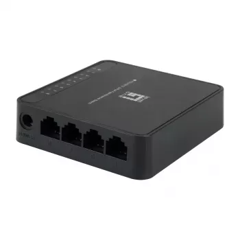 LevelOne FEU-0812 tinklo jungiklis nevaldomas Fast Ethernet (10/100) juodas