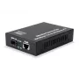 Tinklo medijos keitiklis LevelOne GVT-0500 10 Gbit/s juodas