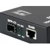 Tinklo medijos keitiklis LevelOne GVT-0500 10 Gbit/s juodas