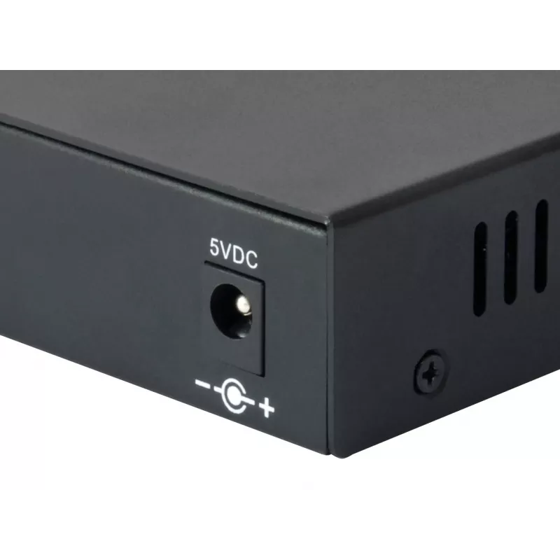 Tinklo medijos keitiklis LevelOne GVT-0500 10 Gbit/s juodas